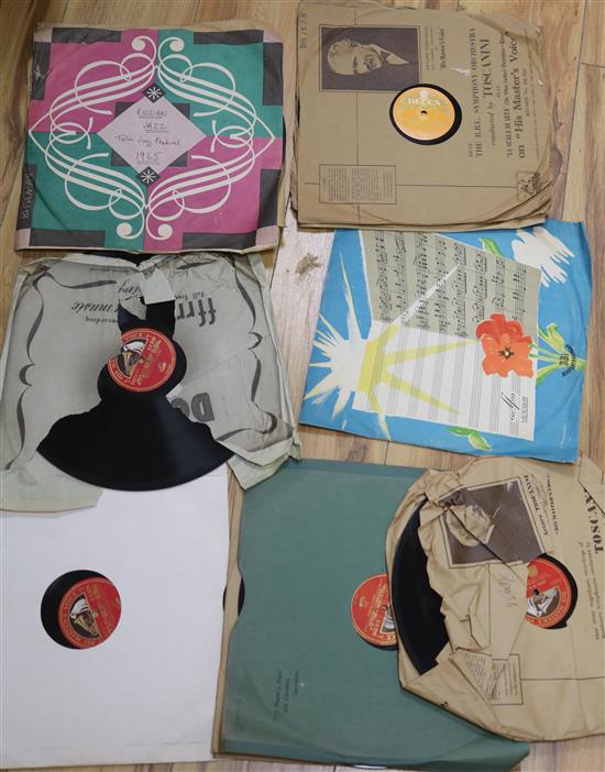 A quantity of records